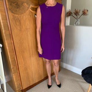 Classic Diane von Furstenberg Purple Sheath
